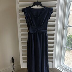 Amazon Navy Blue Midi Dress